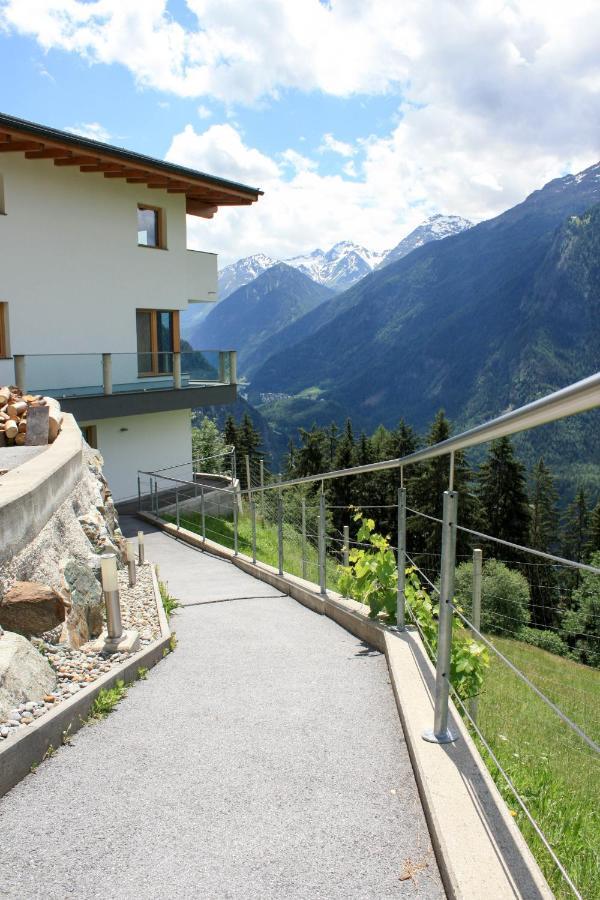 Panorama Ferienwohnung Reich Oetz Buitenkant foto
