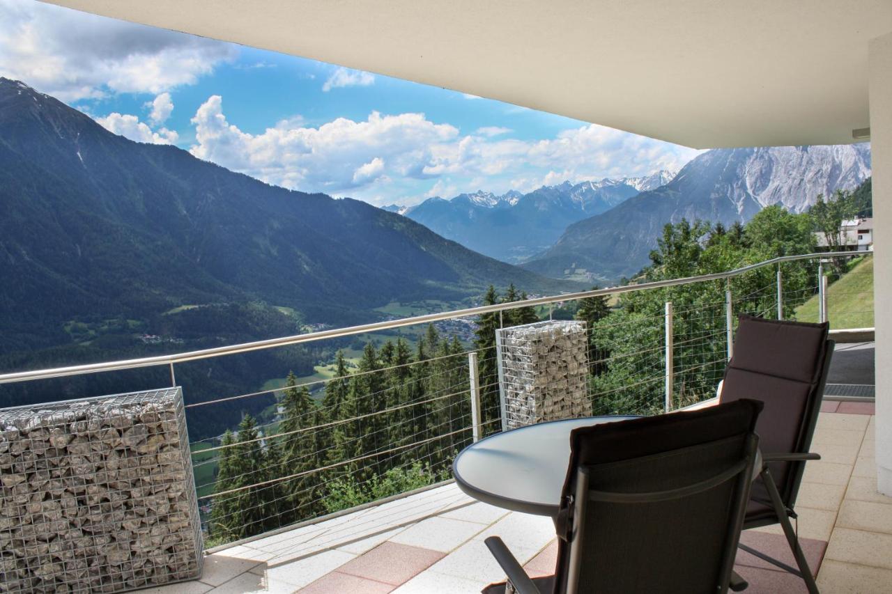 Panorama Ferienwohnung Reich Oetz Buitenkant foto