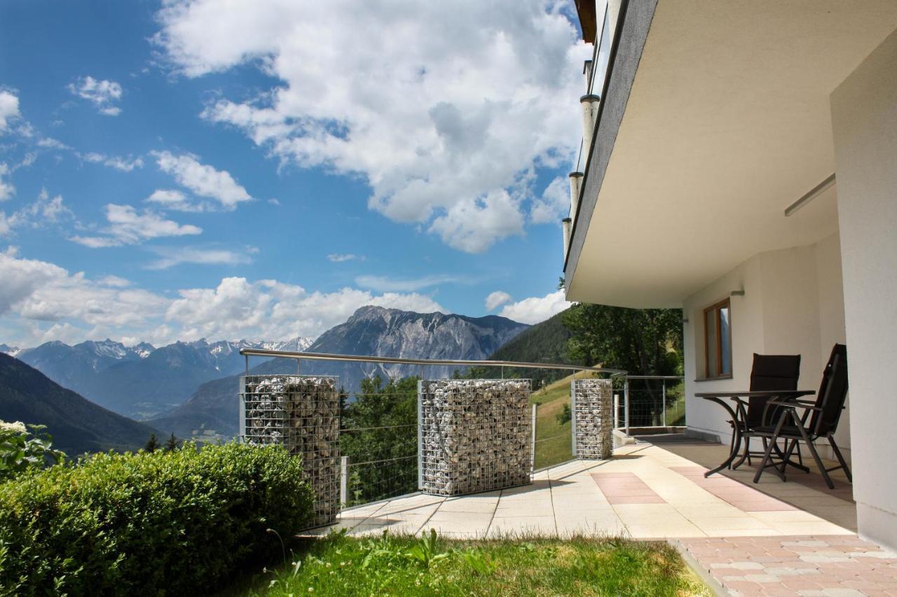 Panorama Ferienwohnung Reich Oetz Buitenkant foto