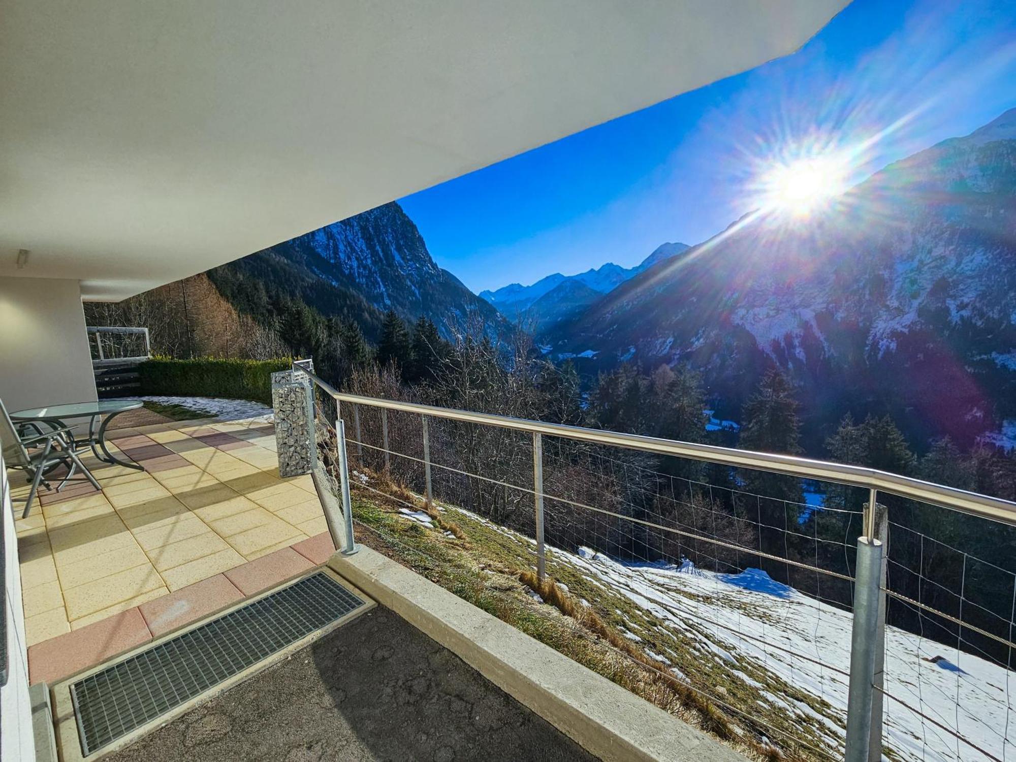 Panorama Ferienwohnung Reich Oetz Buitenkant foto