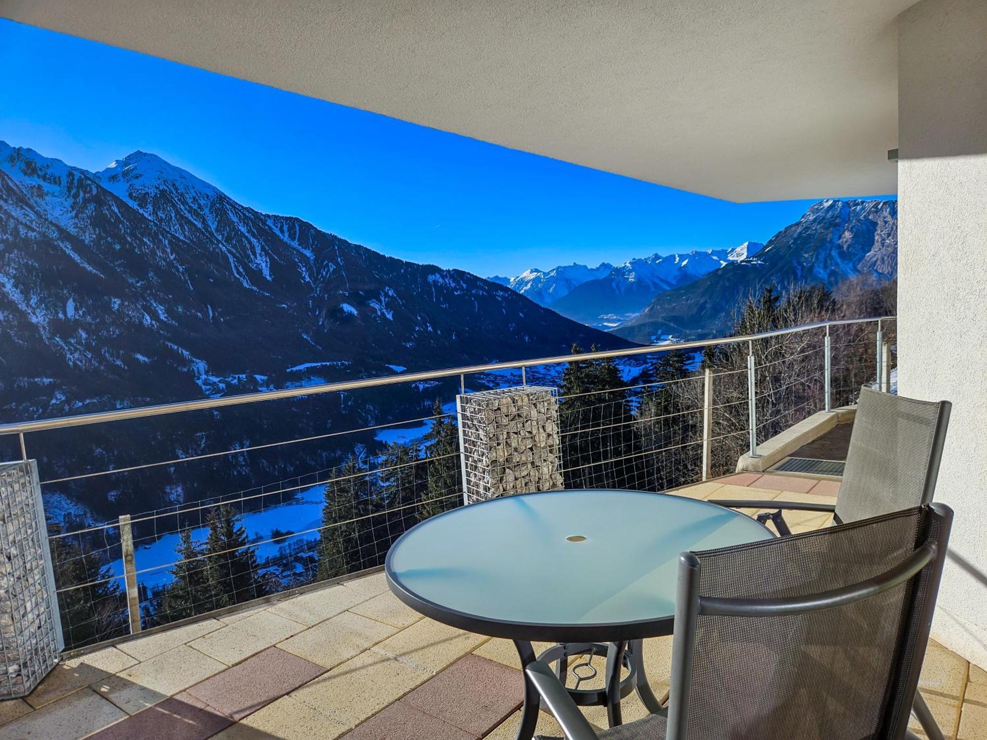 Panorama Ferienwohnung Reich Oetz Buitenkant foto