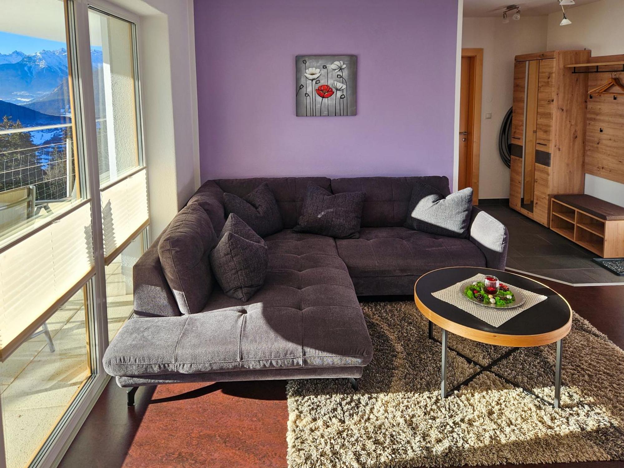Panorama Ferienwohnung Reich Oetz Buitenkant foto
