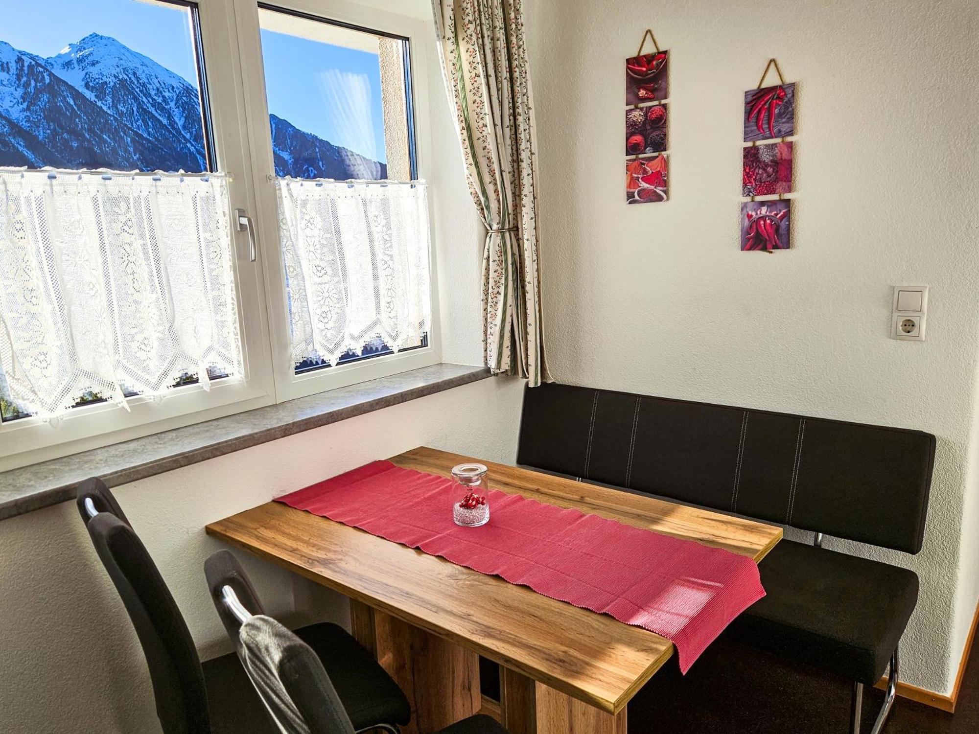 Panorama Ferienwohnung Reich Oetz Buitenkant foto