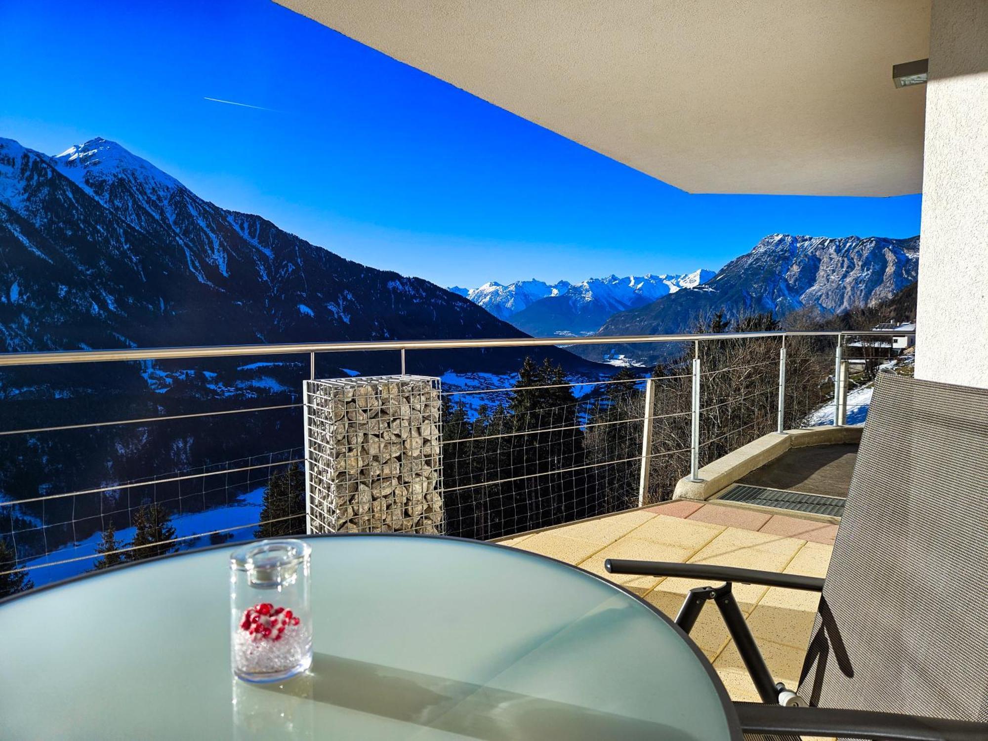 Panorama Ferienwohnung Reich Oetz Buitenkant foto